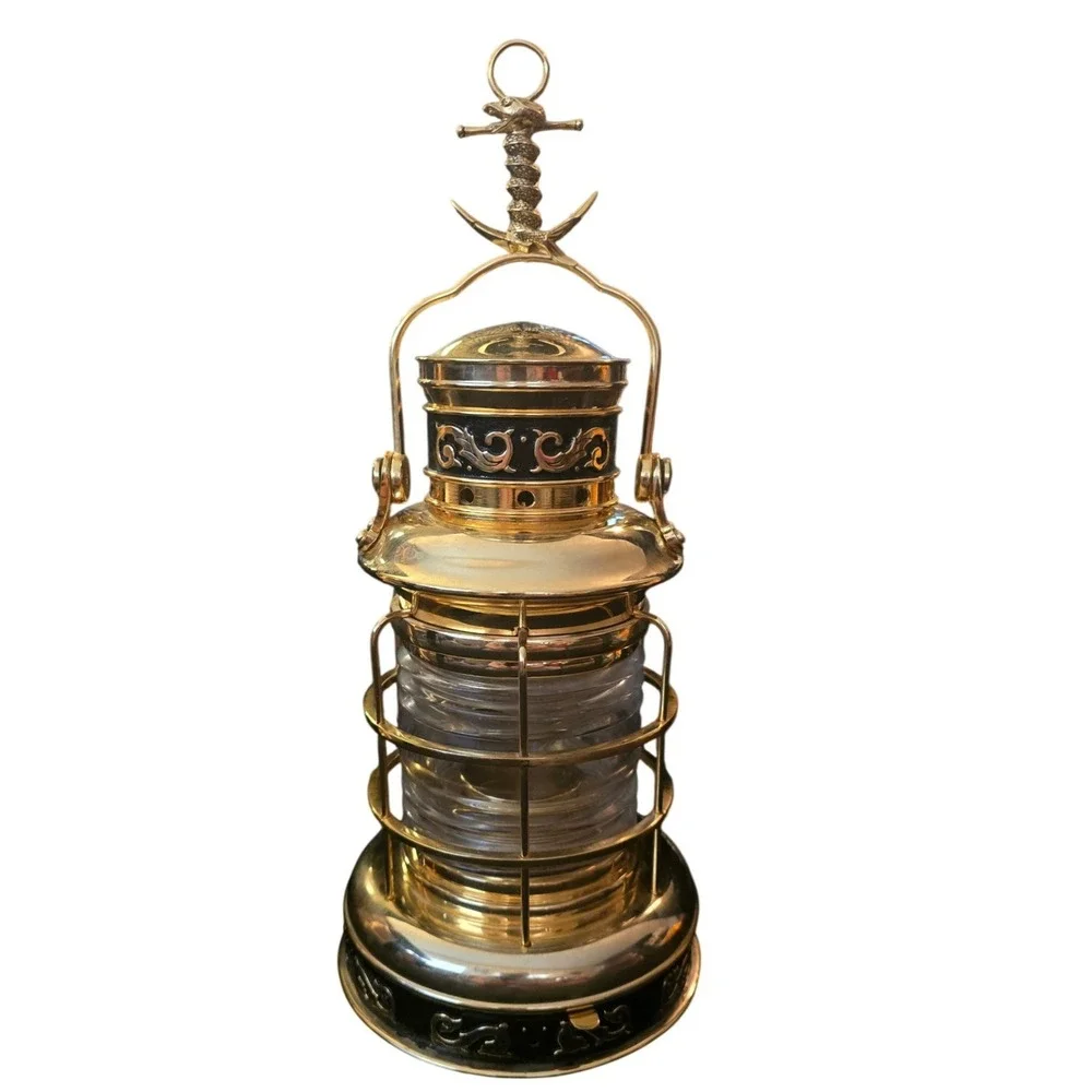 FRANKLIN MINT CUTTY SARK MARITIME‎ SHIP LAMP